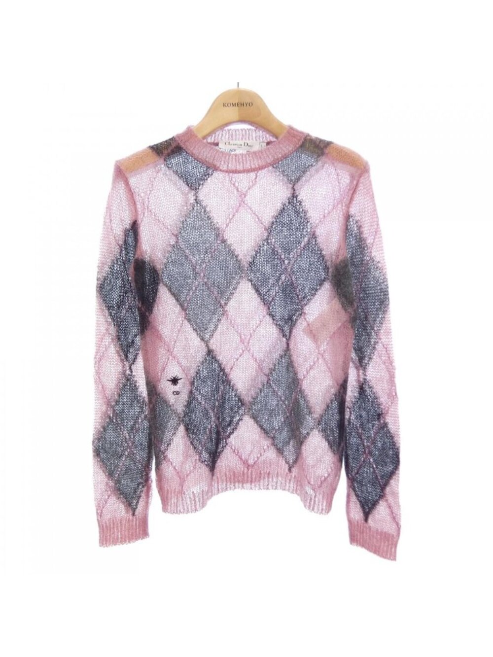 Dior Knit Sweater Pink